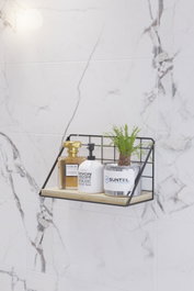 Hermia Organizador de Baño SD009-B Negro